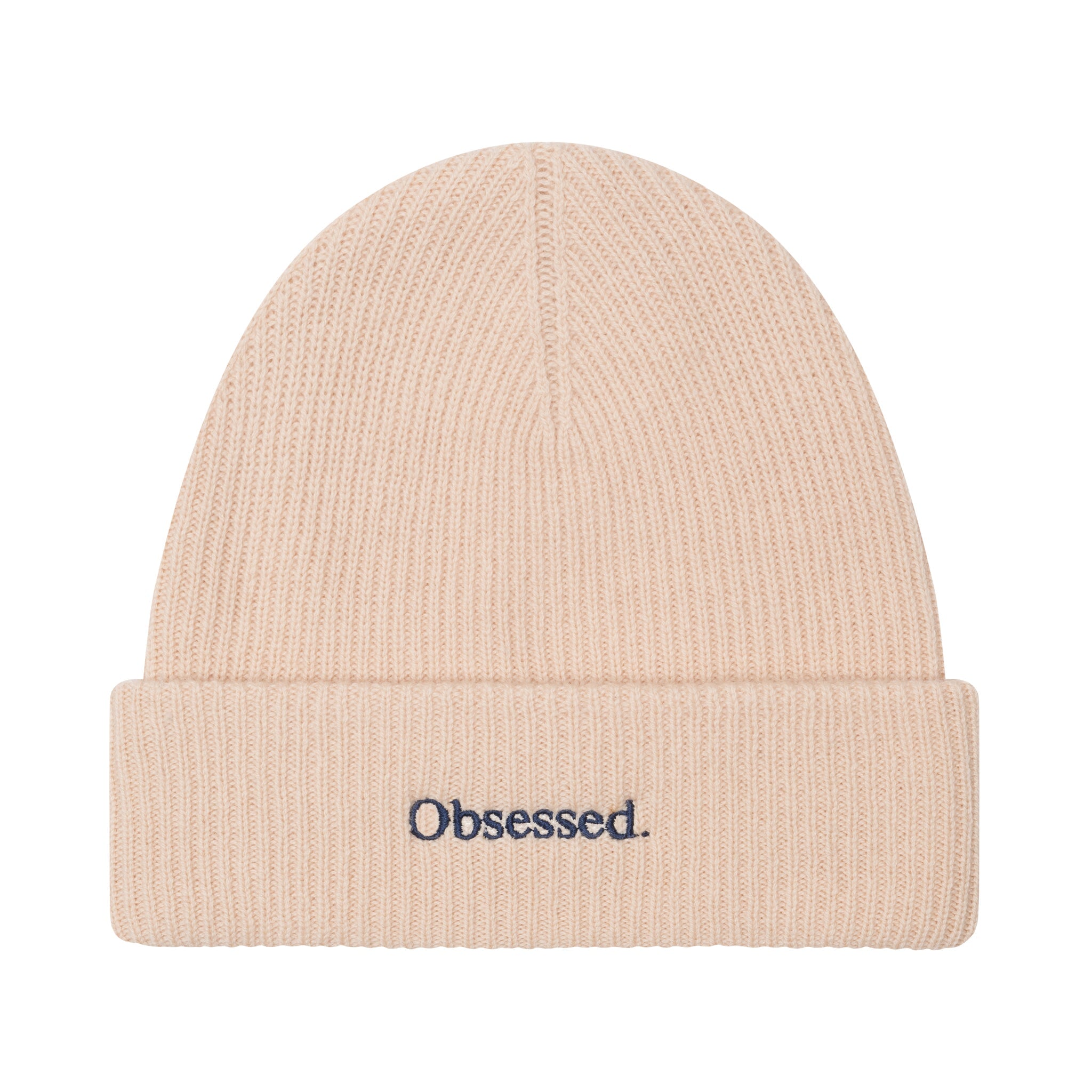 Creme Cashmere Wool Beanie Obsessed Global