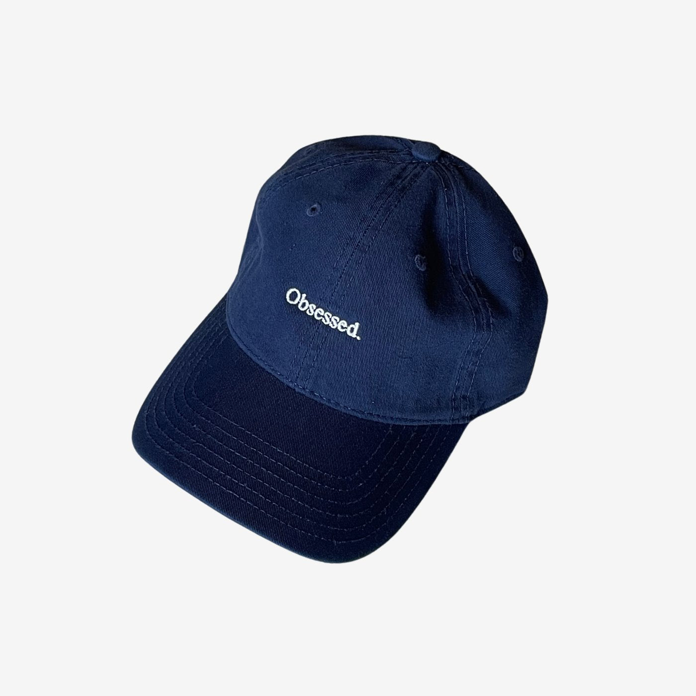 Navy Dad Cap Obsessed Global