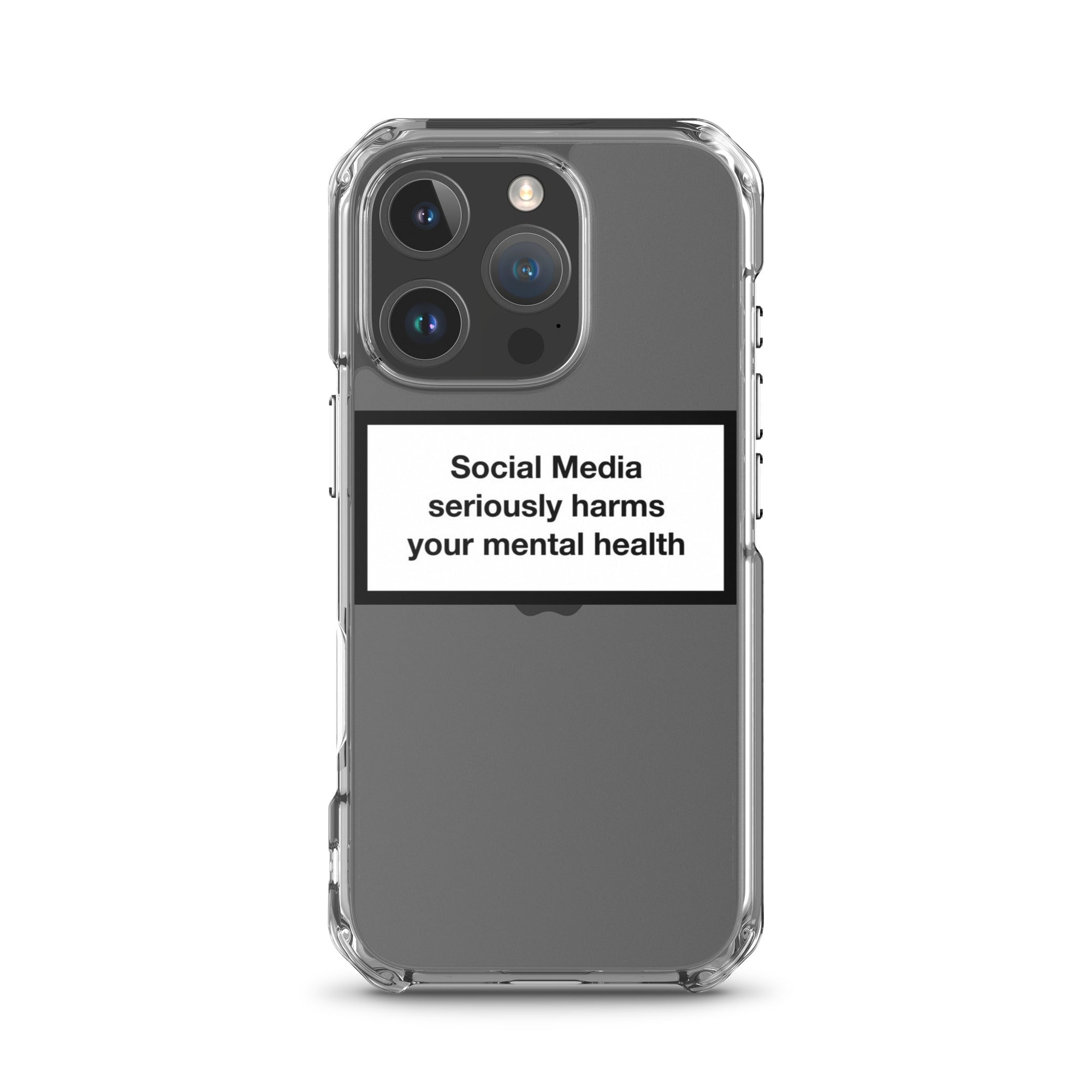 Social Media Harms your mental health iPhone Case Obsessed Global 16 Pro
