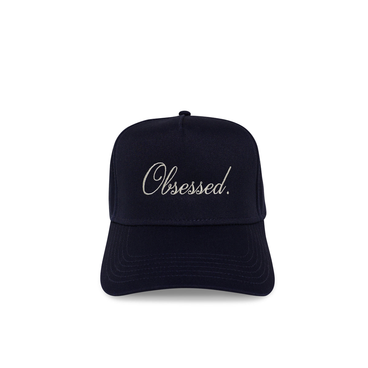 Cursive Logo Trucker Hat Hats Obsessed Global