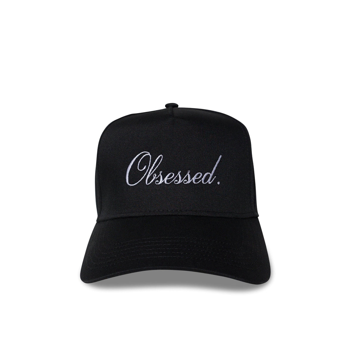 Cursive Logo Trucker Hat Obsessed Global