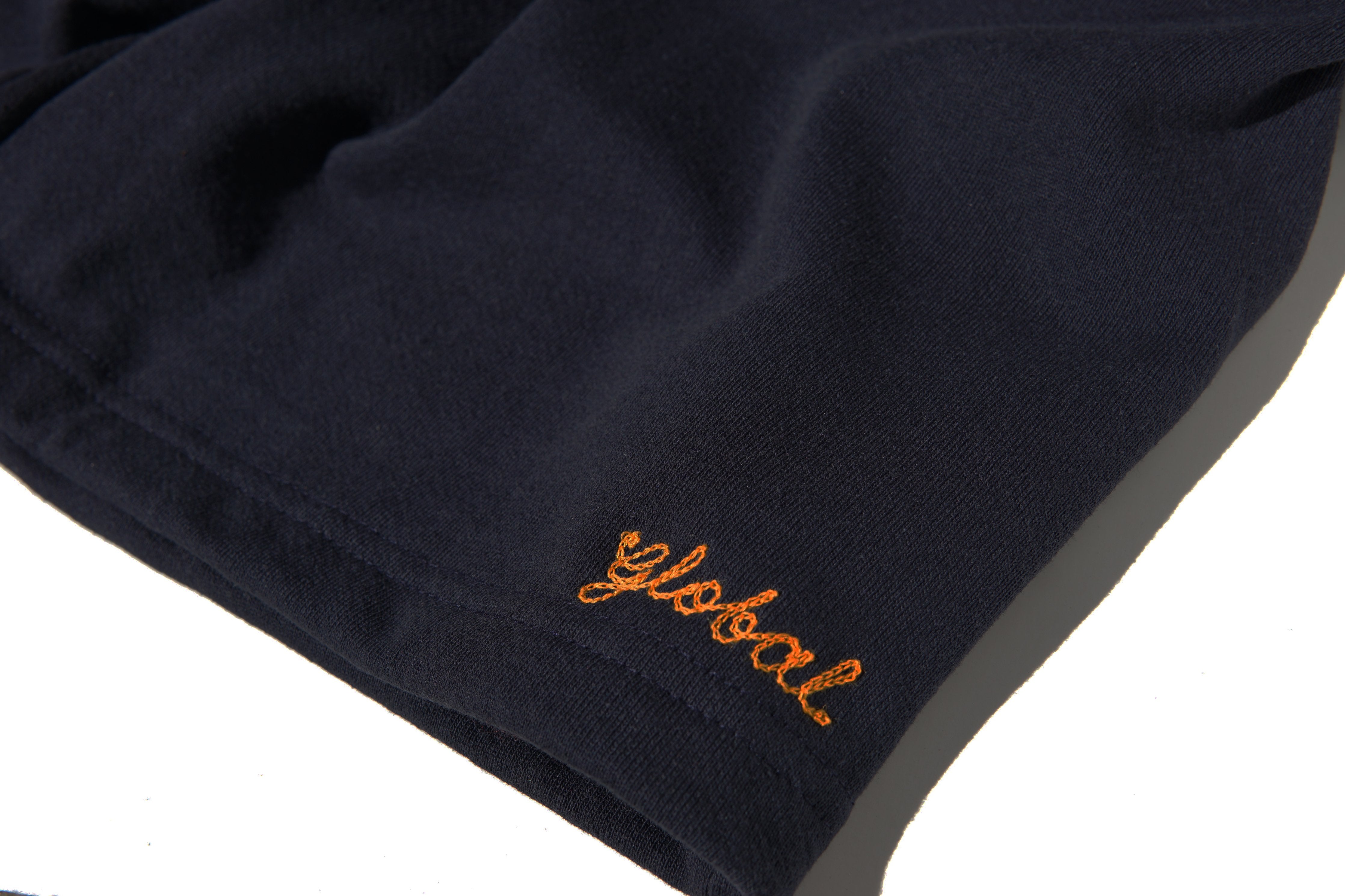 Mid Length Navy Short Obsessed Global