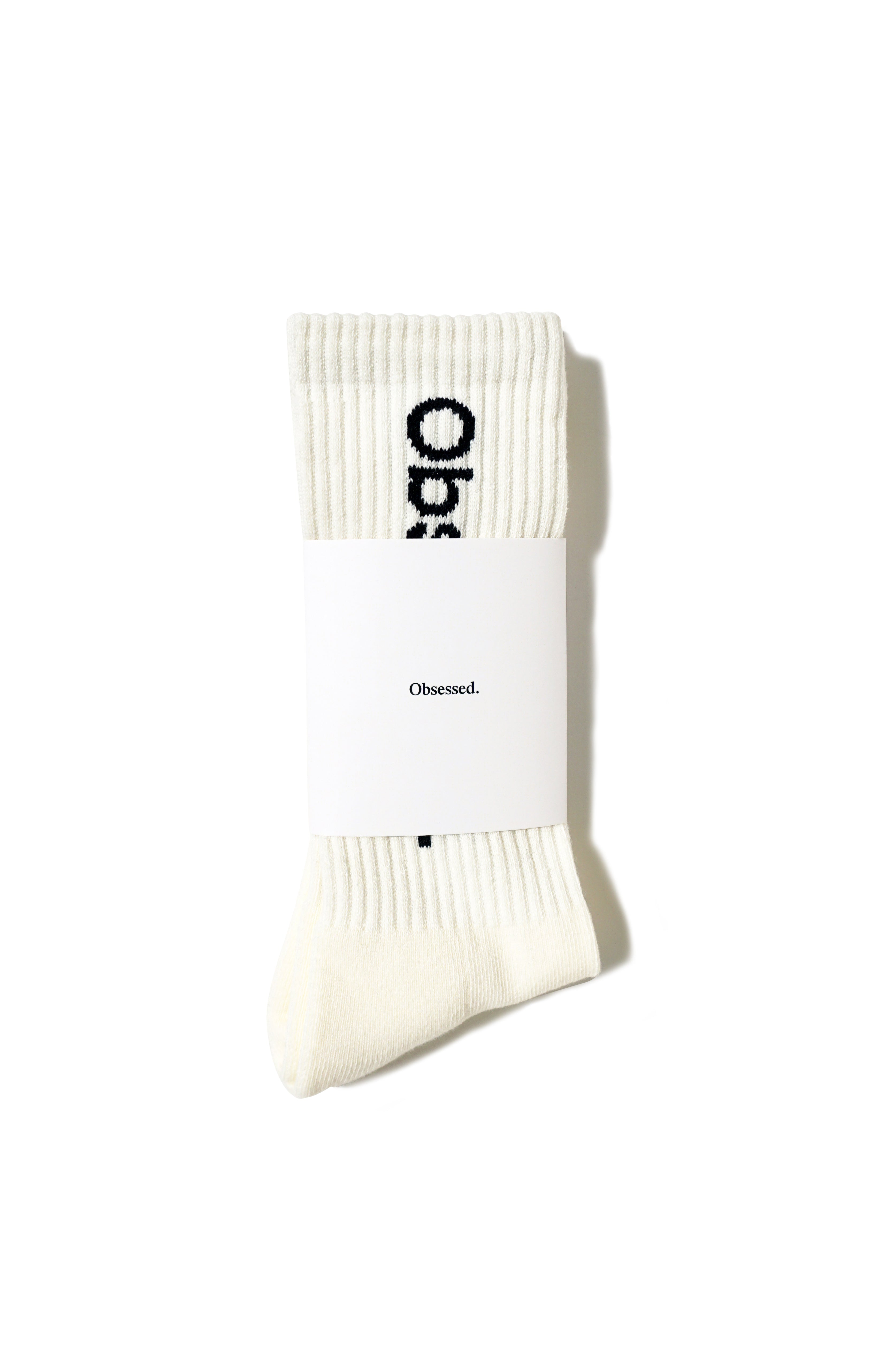 Obsessed. Socks - Off White Obsessed Global