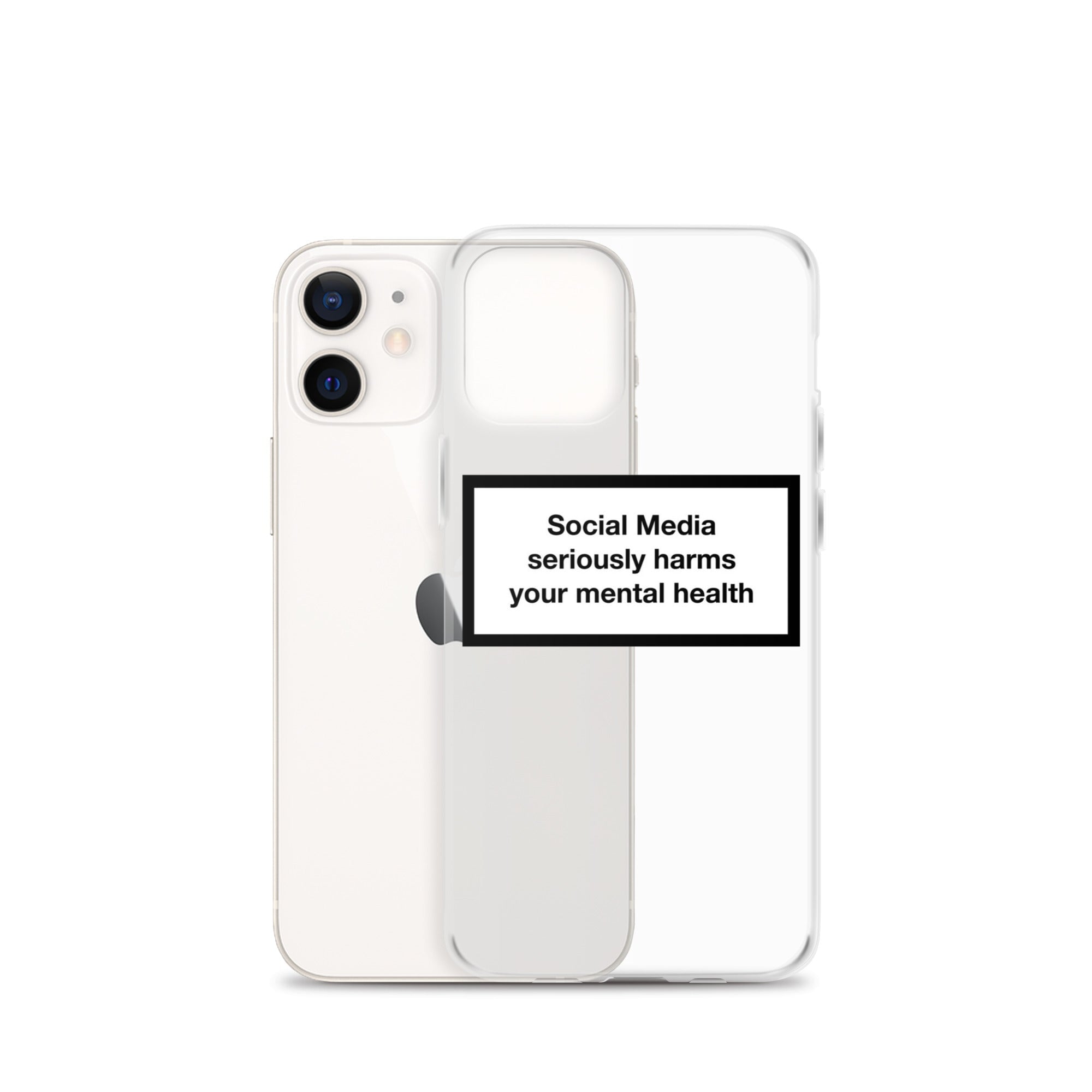 Social Media Harms your mental health iPhone Case Obsessed Global