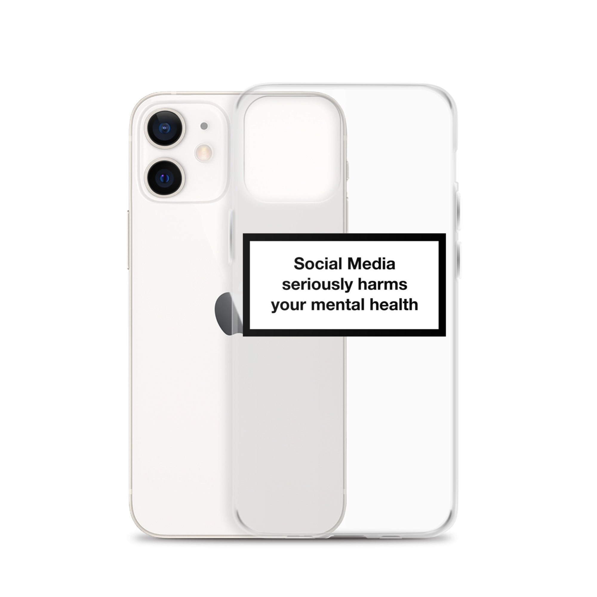 Social Media Harms your mental health iPhone Case Obsessed Global