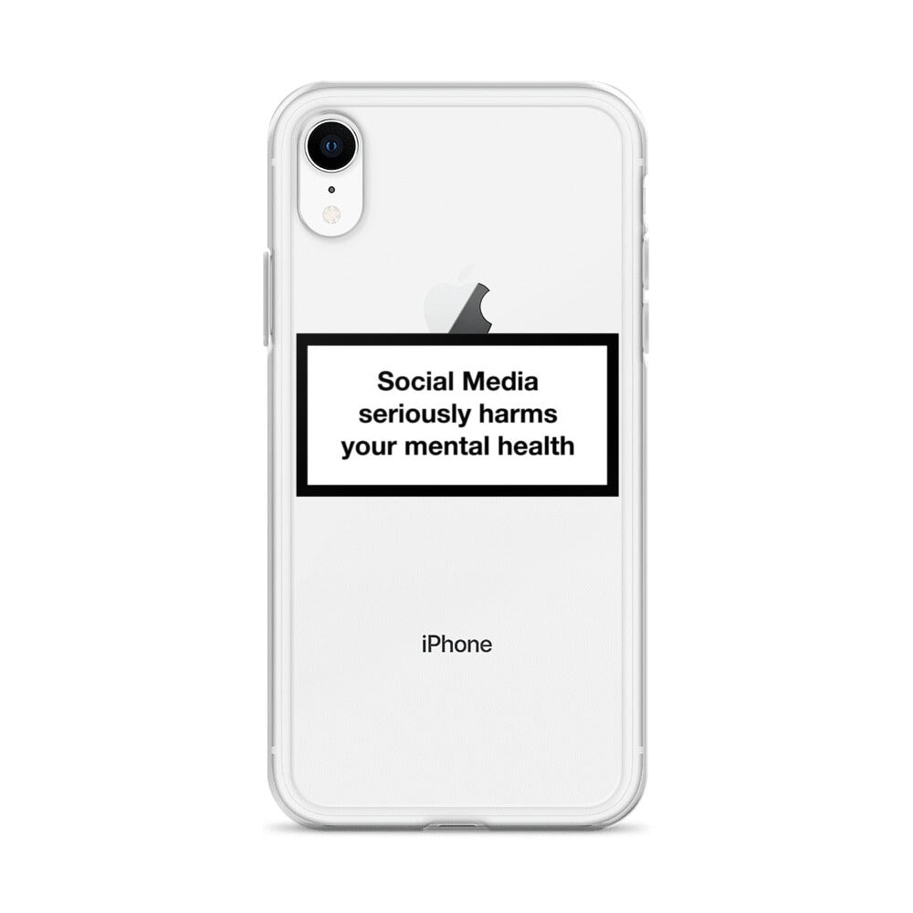 Social Media Harms your mental health iPhone Case Obsessed Global