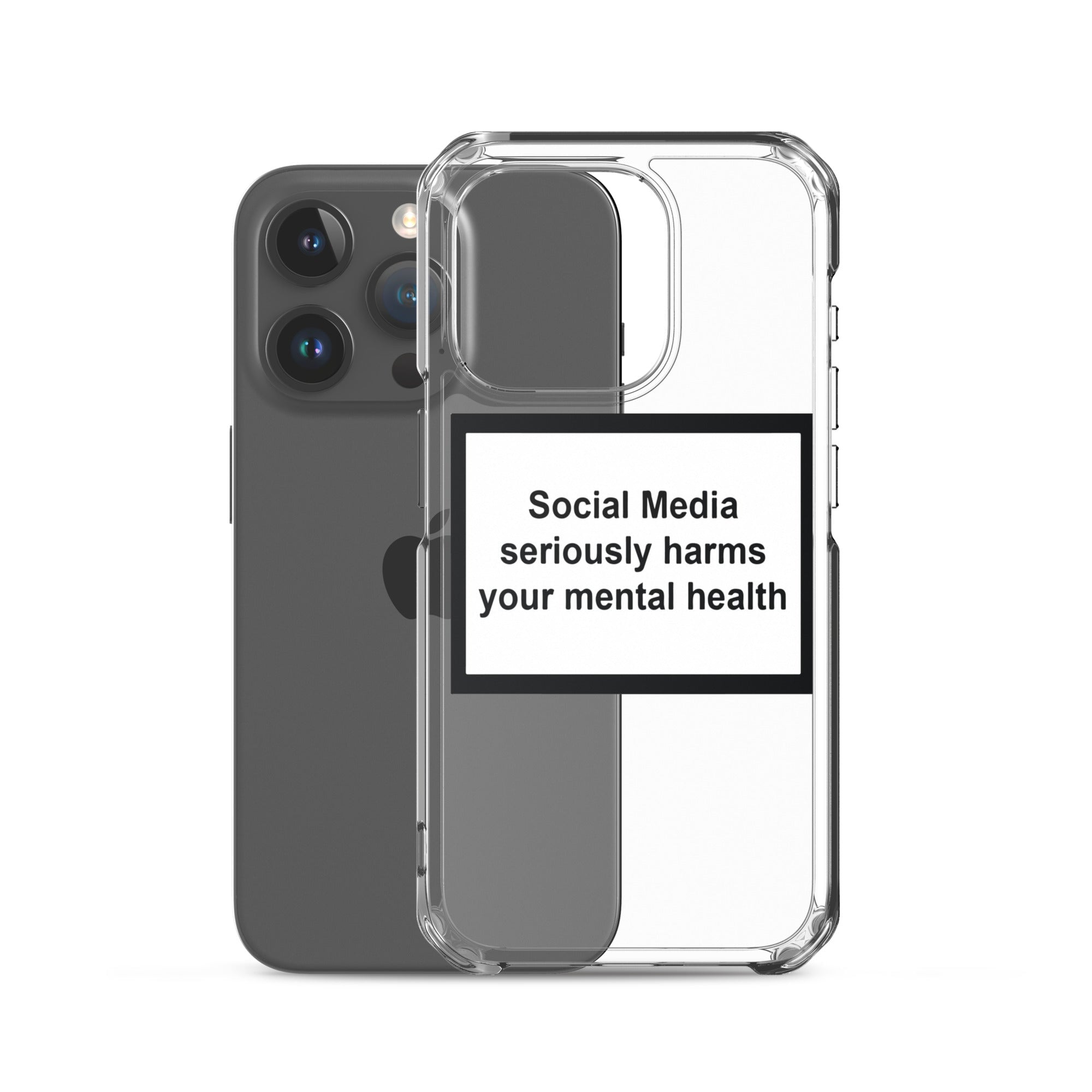 Social Media Harms your mental health iPhone Case Obsessed Global