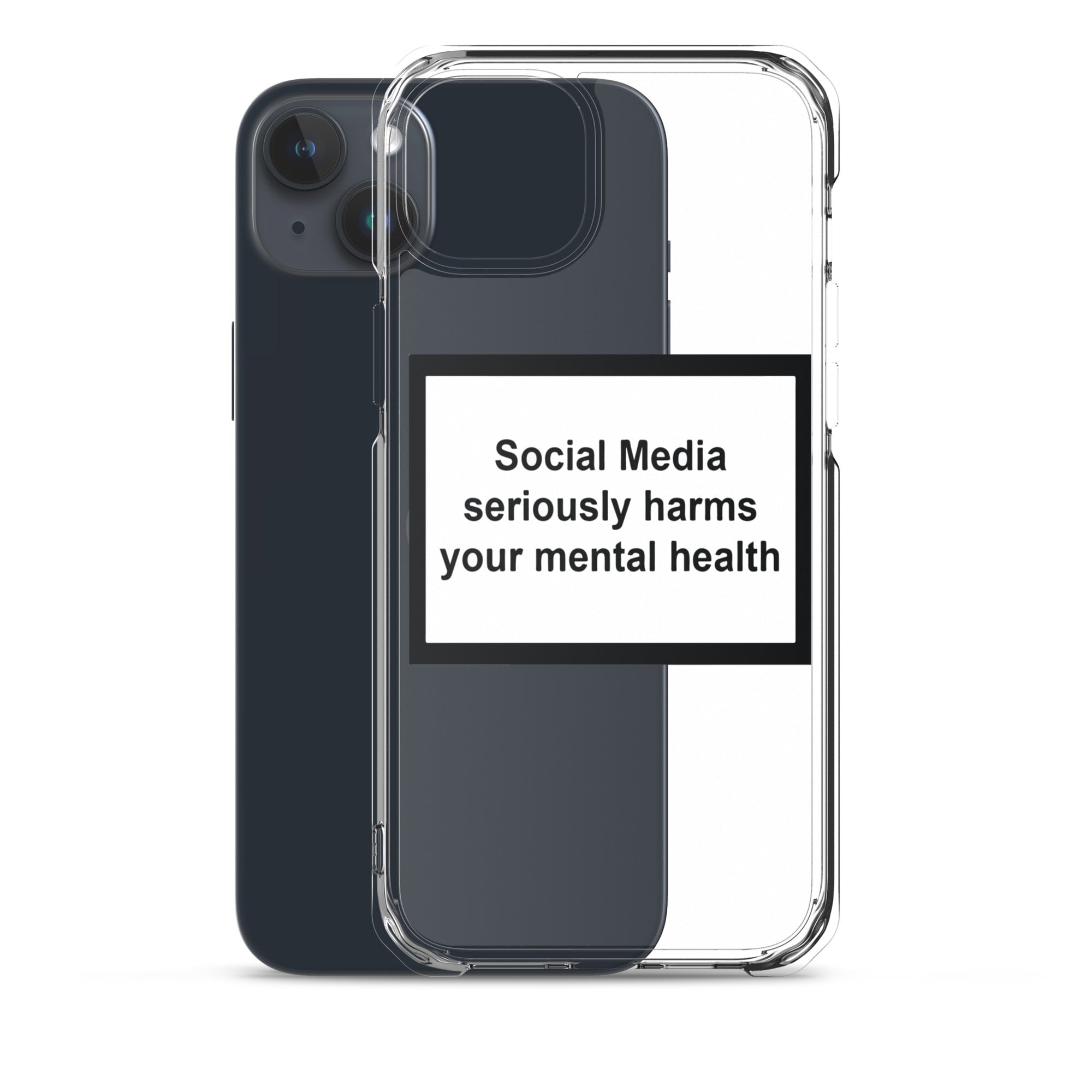 Social Media Harms your mental health iPhone Case Obsessed Global