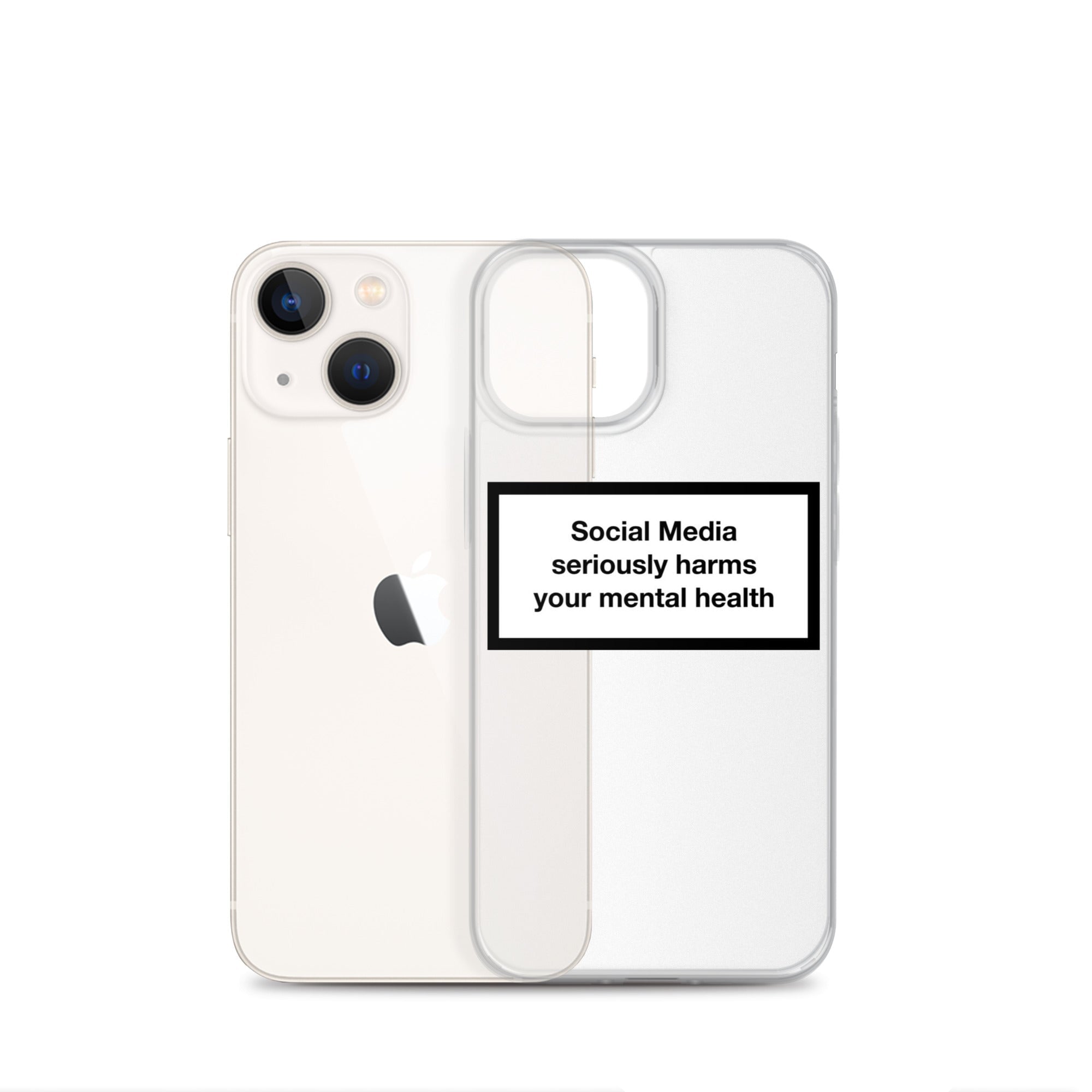 Social Media Harms your mental health iPhone Case Obsessed Global