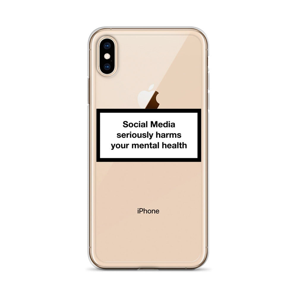 Social Media Harms your mental health iPhone Case Obsessed Global