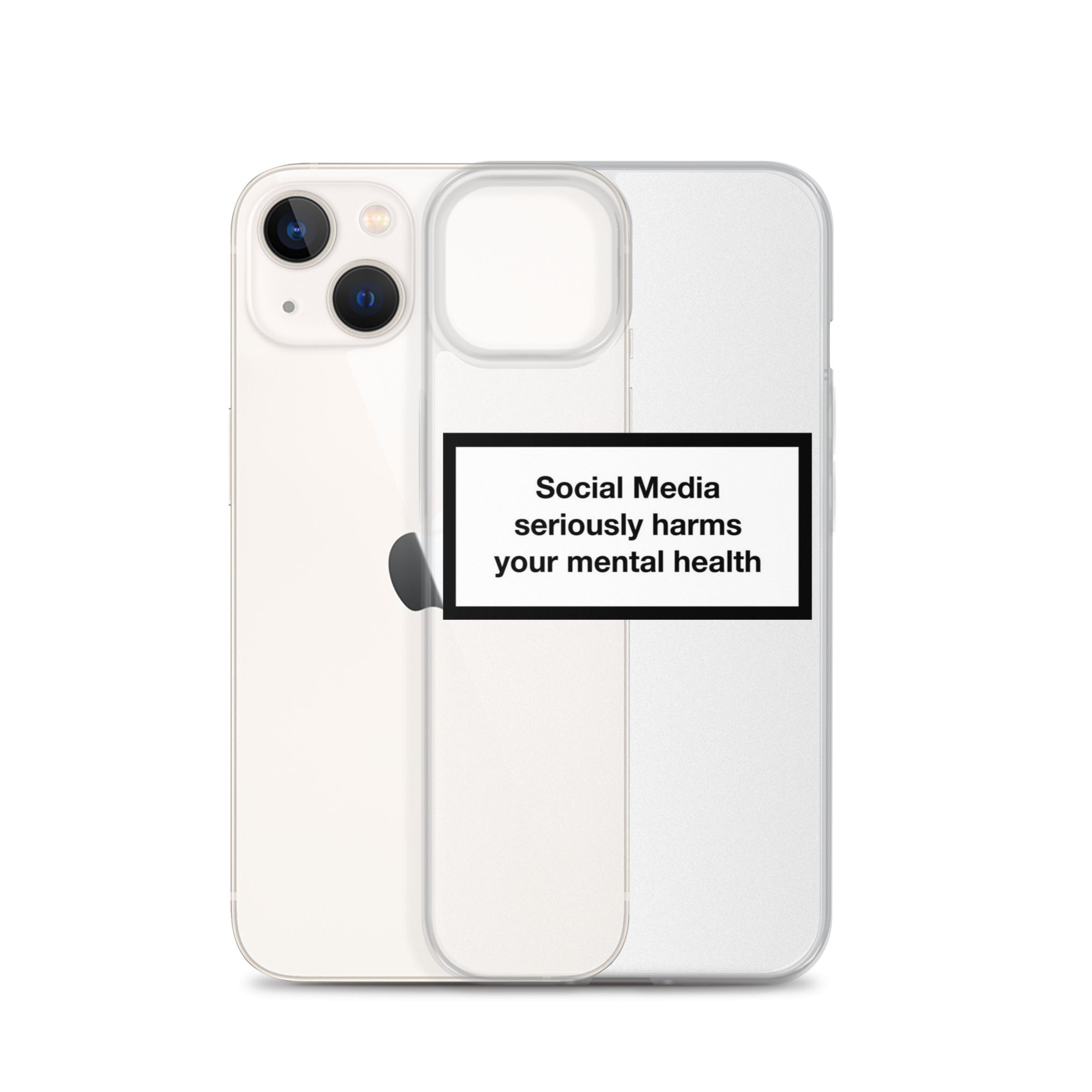 Social Media Harms your mental health iPhone Case Obsessed Global