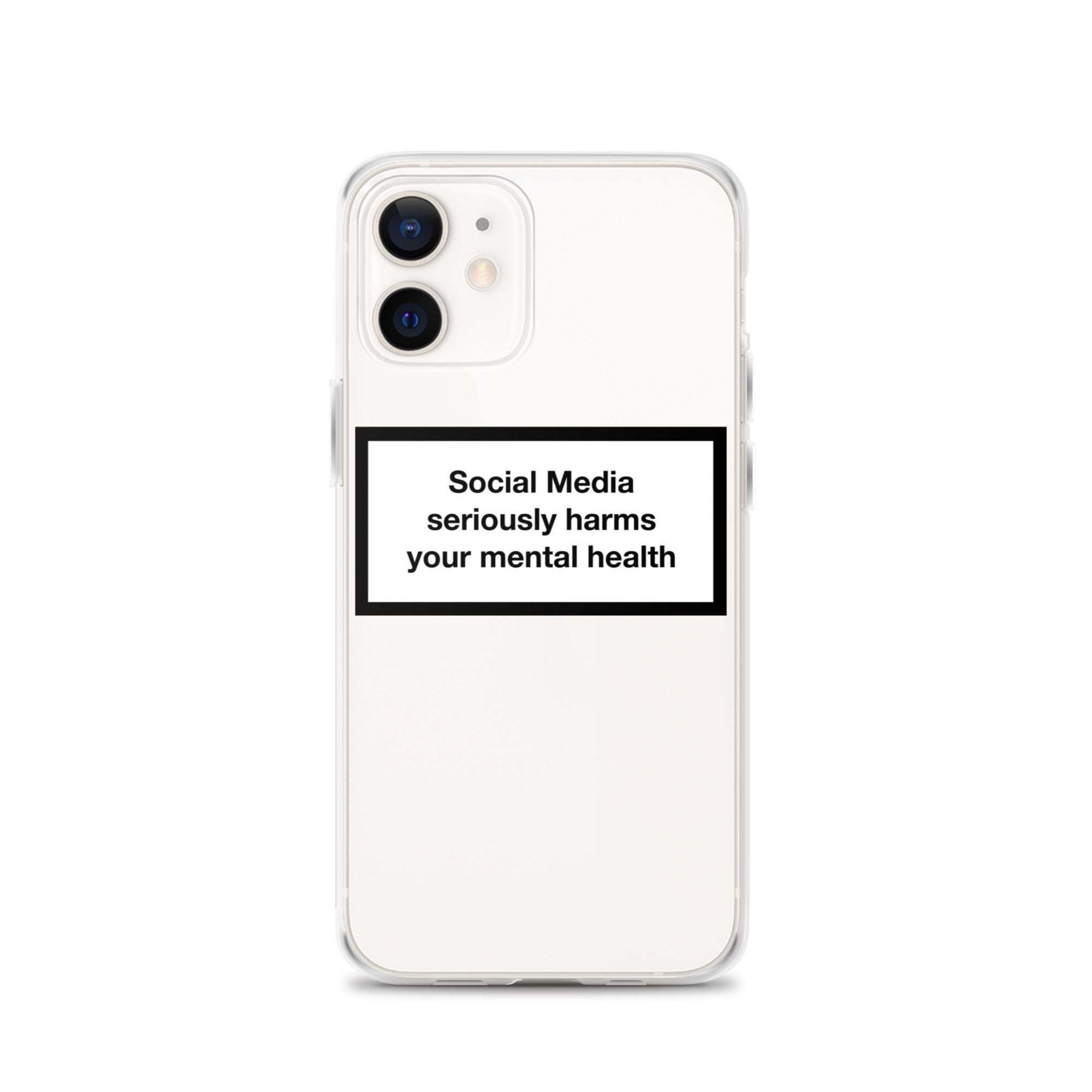 Social Media Harms your mental health iPhone Case Obsessed Global iPhone 12