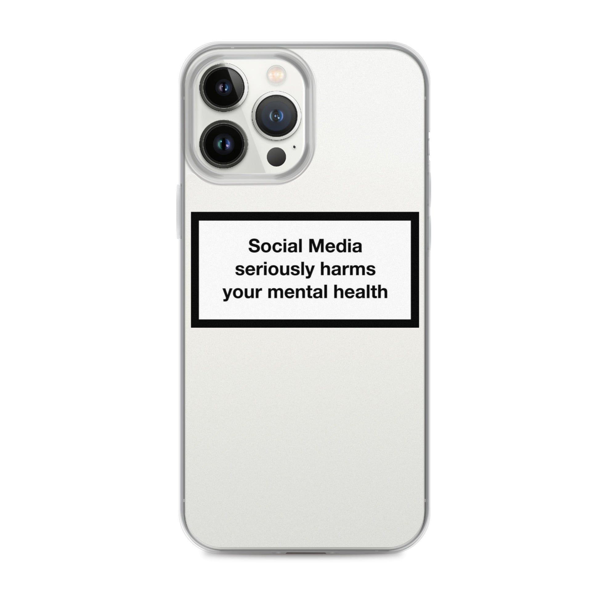 Social Media Harms your mental health iPhone Case Obsessed Global iPhone 13 Pro Max