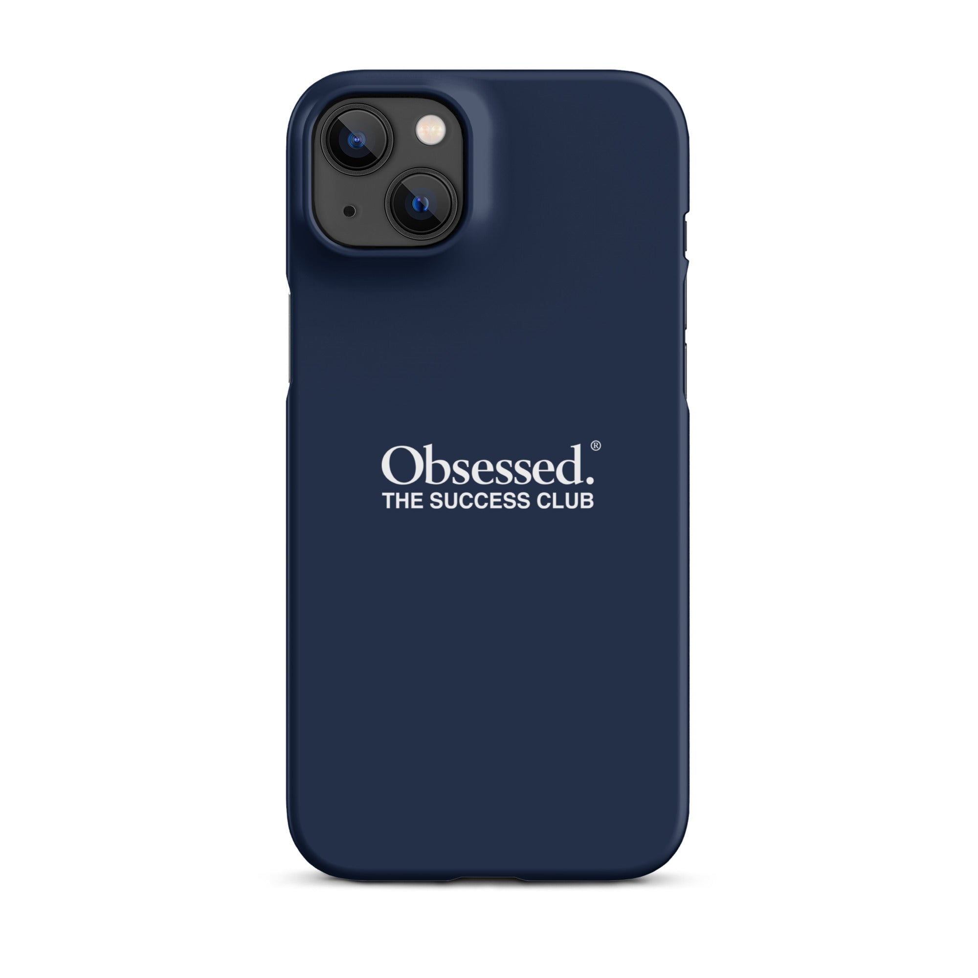 Success Club Navy iPhone Case Obsessed Global iPhone 14 Plus