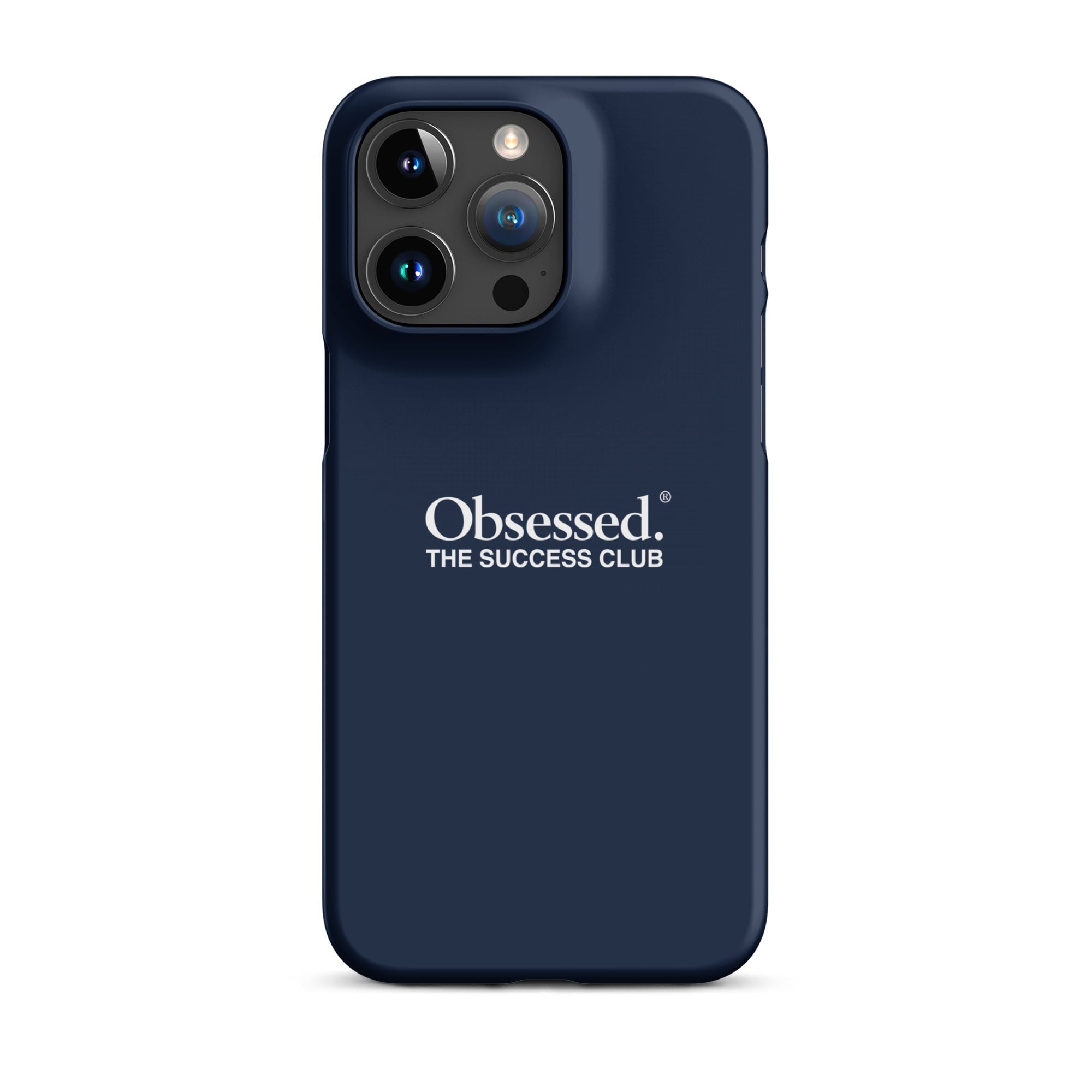 Success Club Navy iPhone Case Obsessed Global iPhone 15 Pro Max