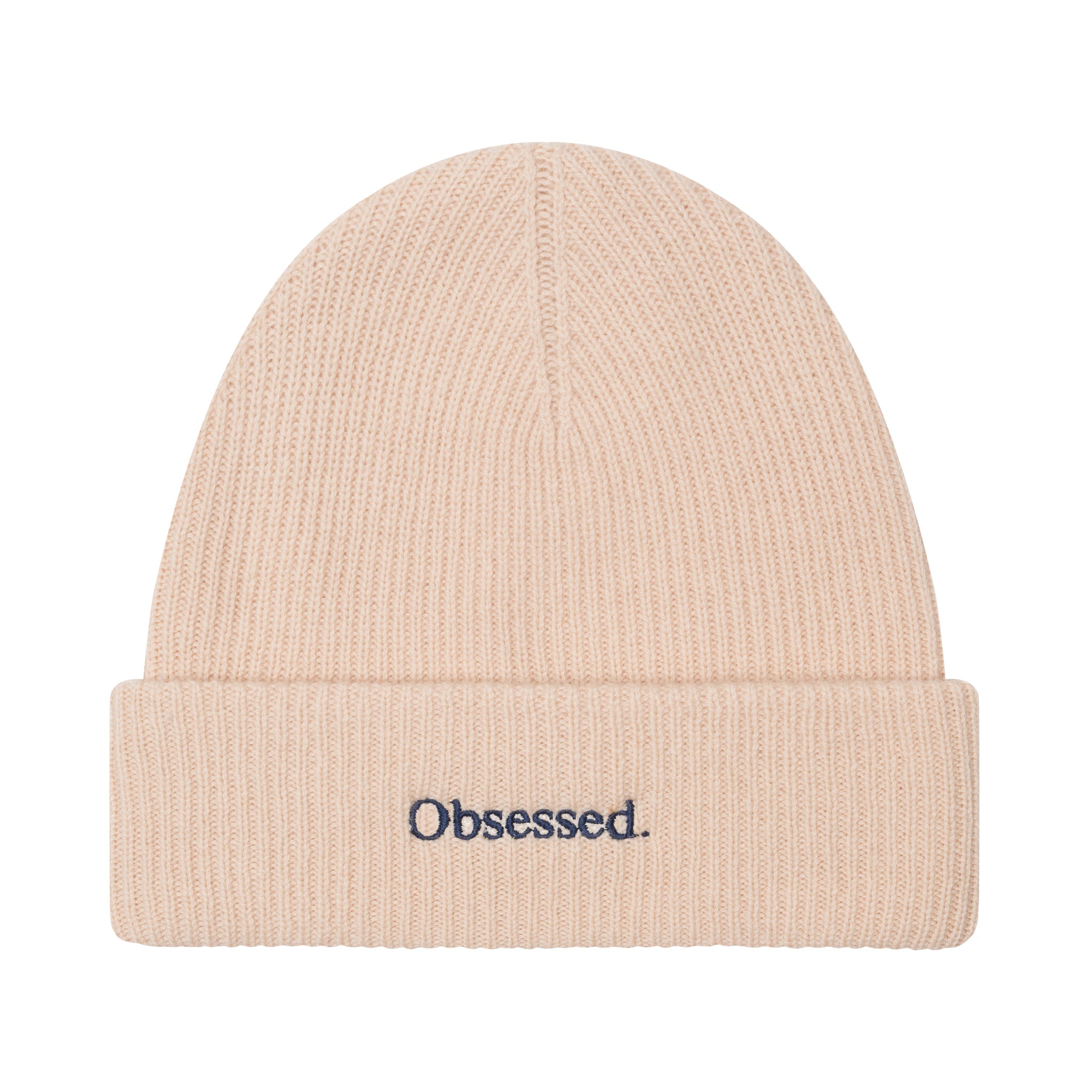 Creme Cashmere Wool Beanie Obsessed Global 