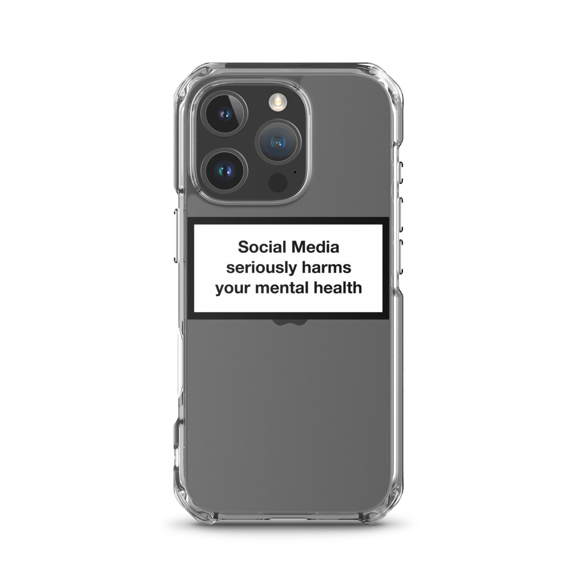 Social Media Harms your mental health iPhone Case Obsessed Global 16 Pro 