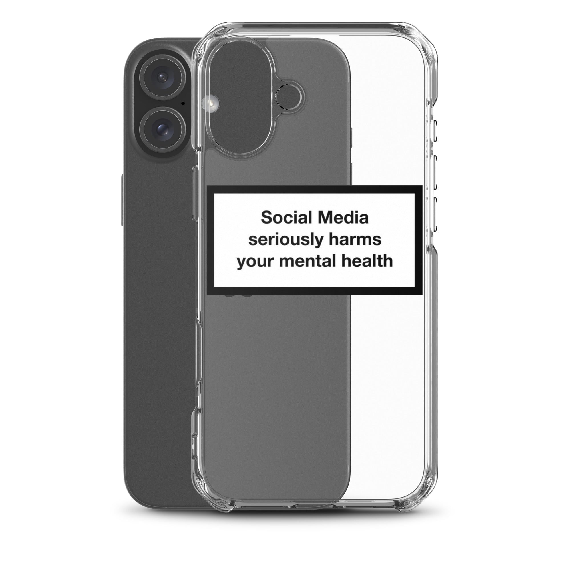 Social Media Harms your mental health iPhone Case Obsessed Global 