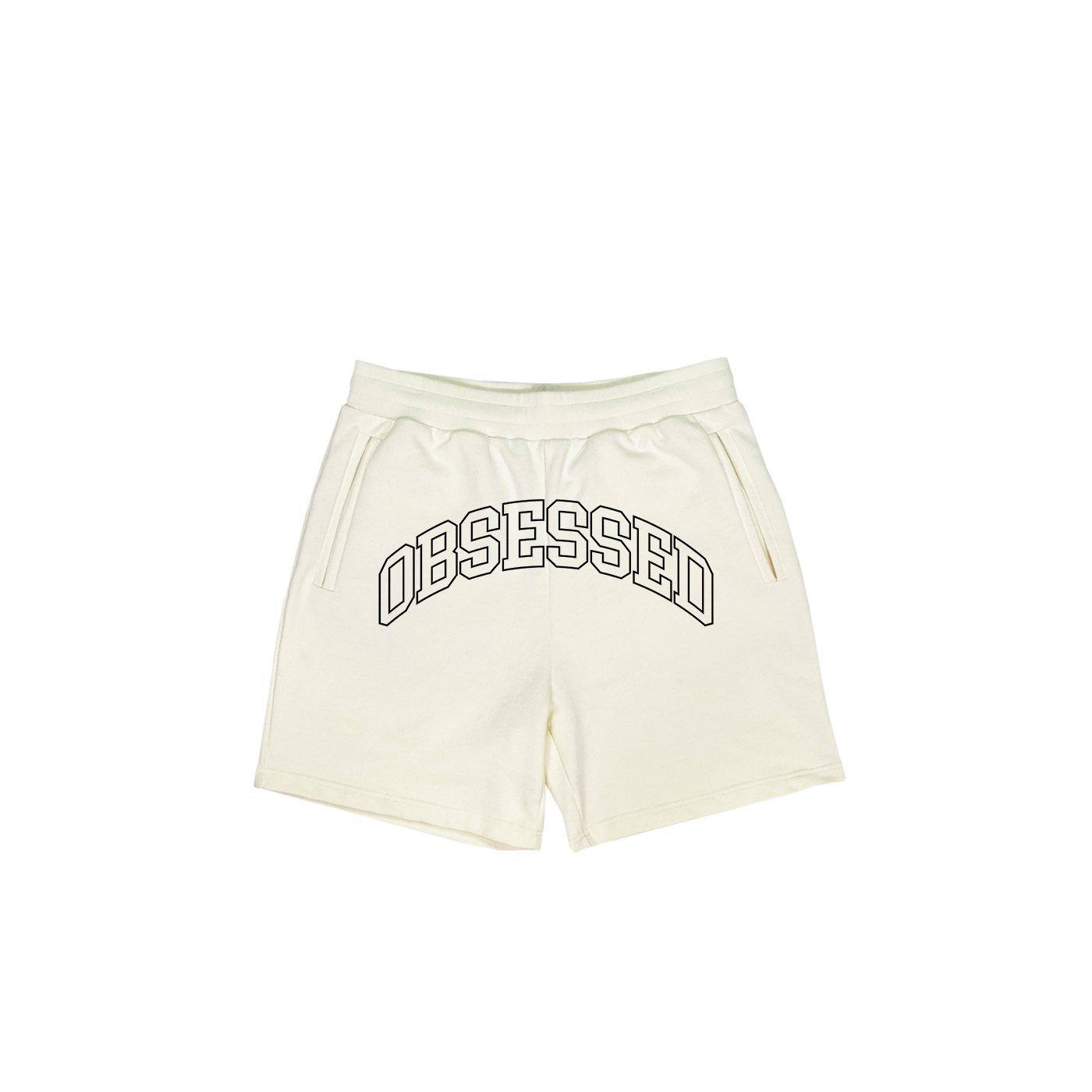 CREAM OBSESSED SHORTS OBSESSED GLOBAL 