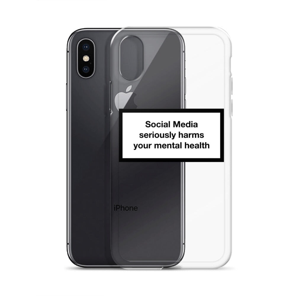 Social Media Harms your mental health iPhone Case Obsessed Global 