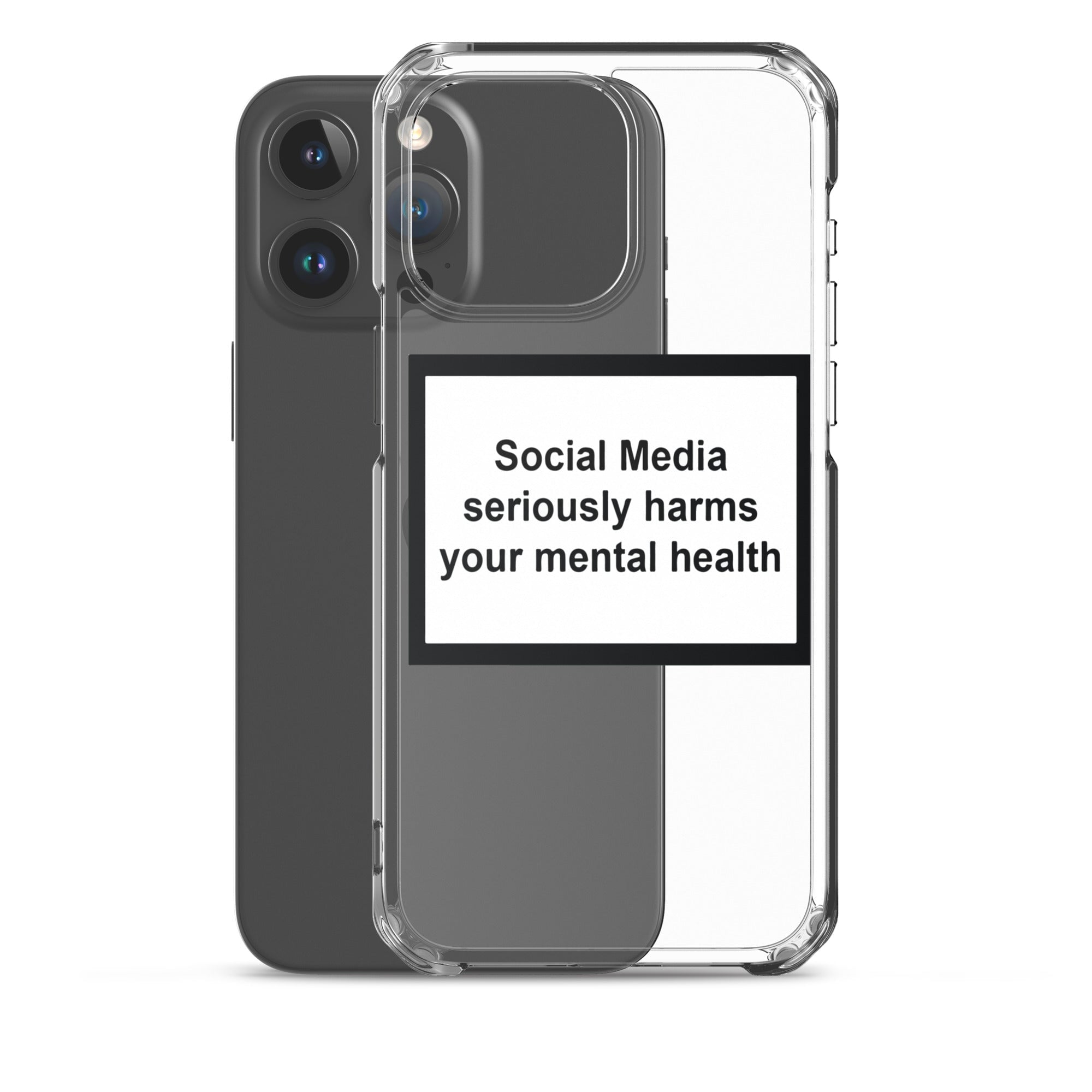 Social Media Harms your mental health iPhone Case Obsessed Global 