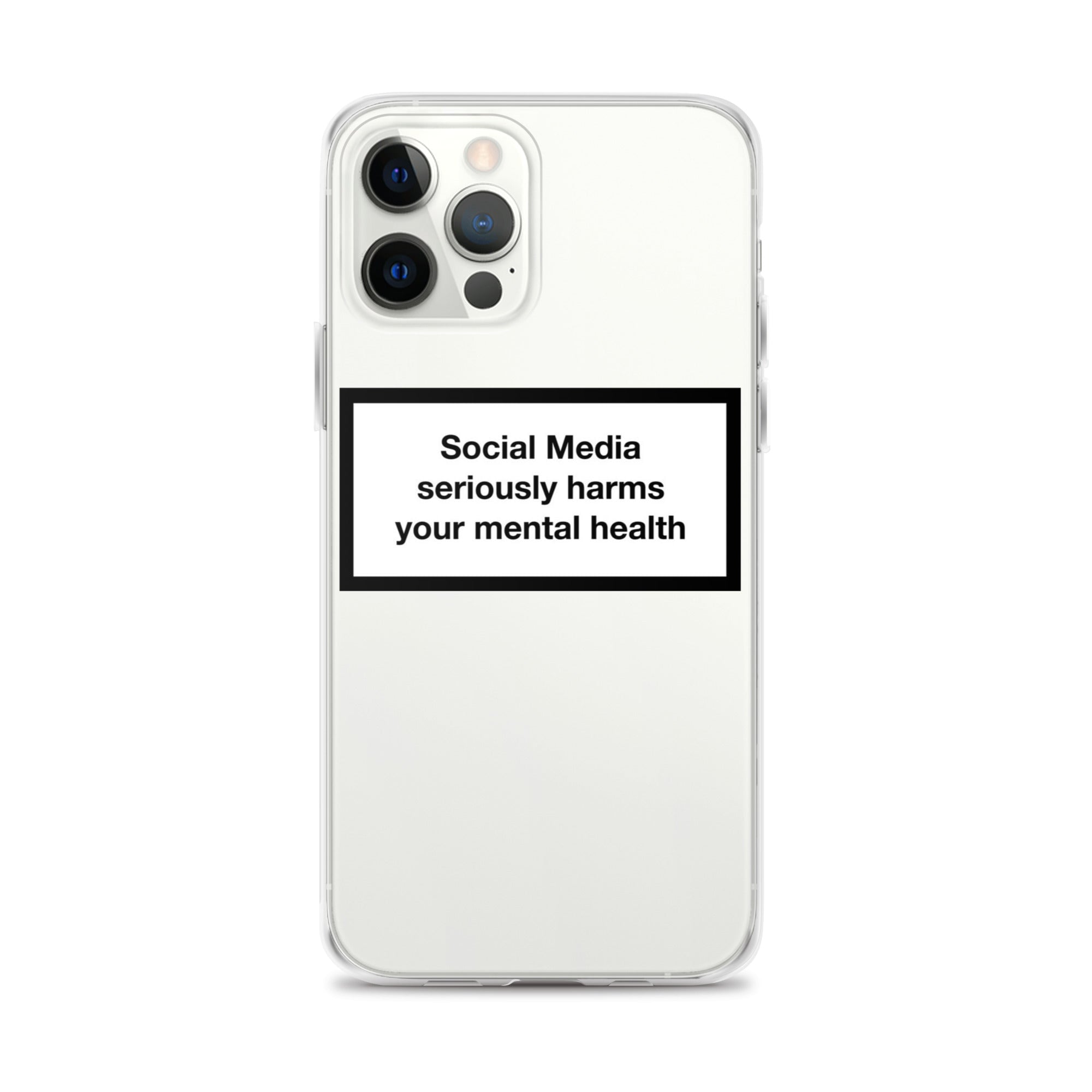 Social Media Harms your mental health iPhone Case Obsessed Global iPhone 12 Pro Max 