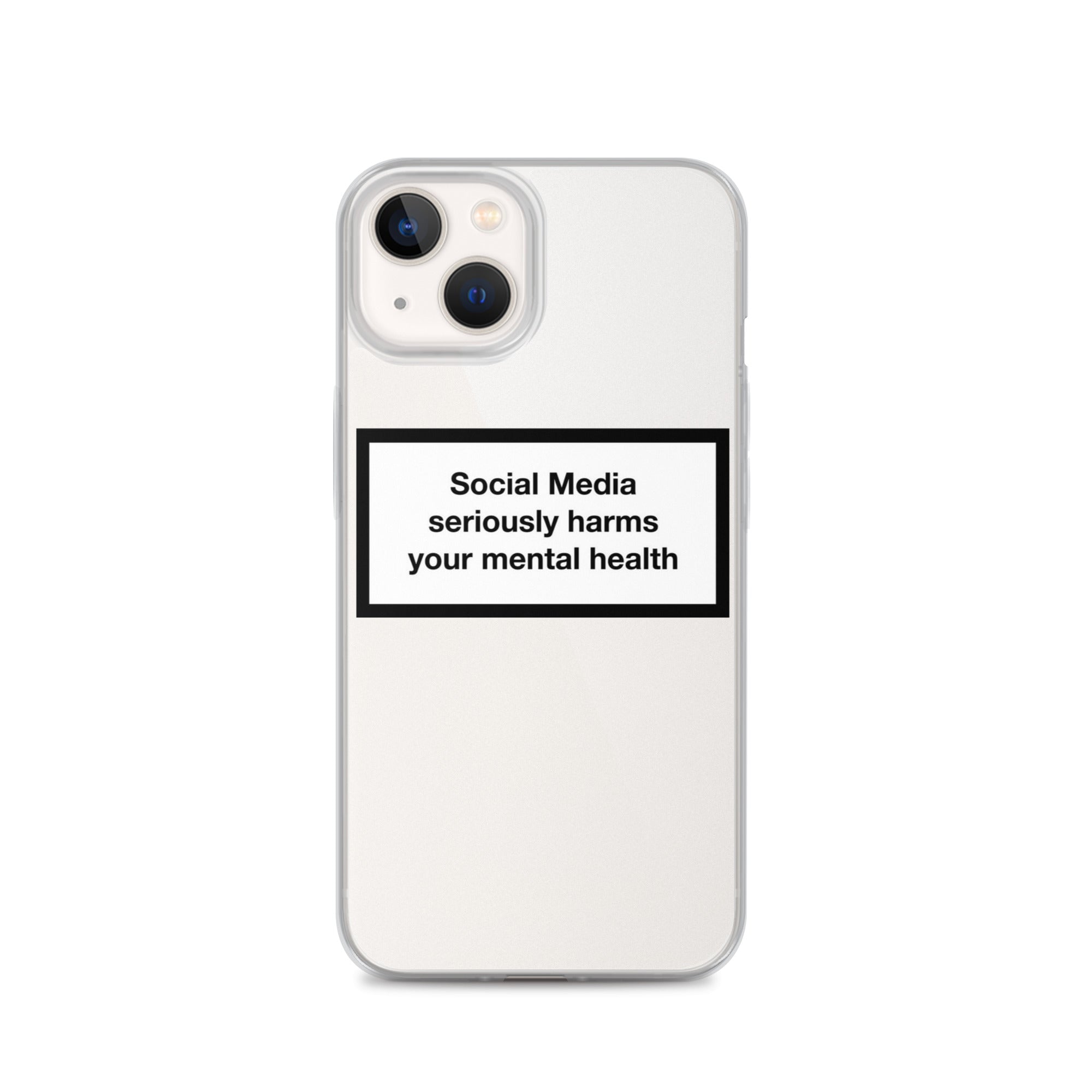 Social Media Harms your mental health iPhone Case Obsessed Global iPhone 13 