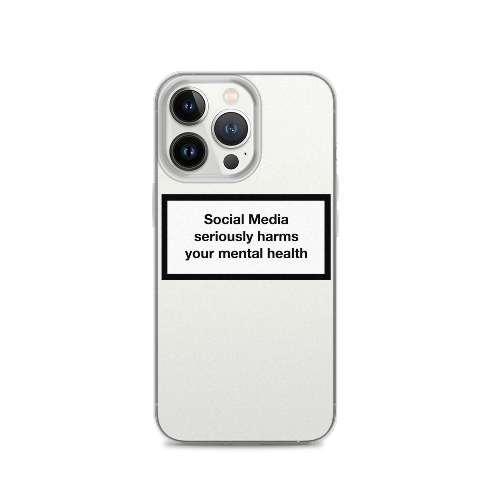 Social Media Harms your mental health iPhone Case Obsessed Global iPhone 13 Pro 