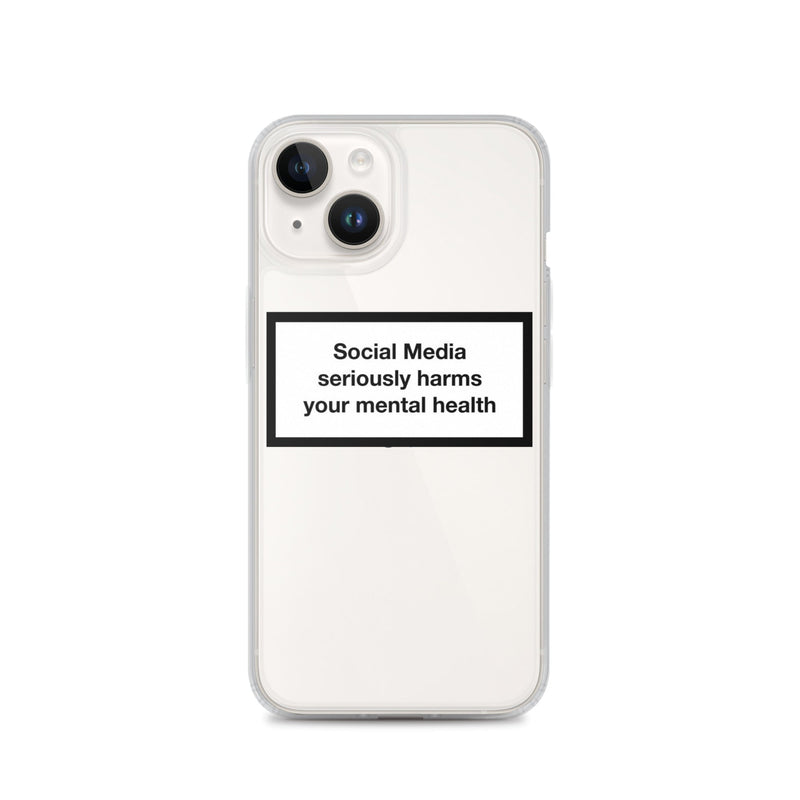 Social Media Harms your mental health iPhone Case Obsessed Global iPhone 14 