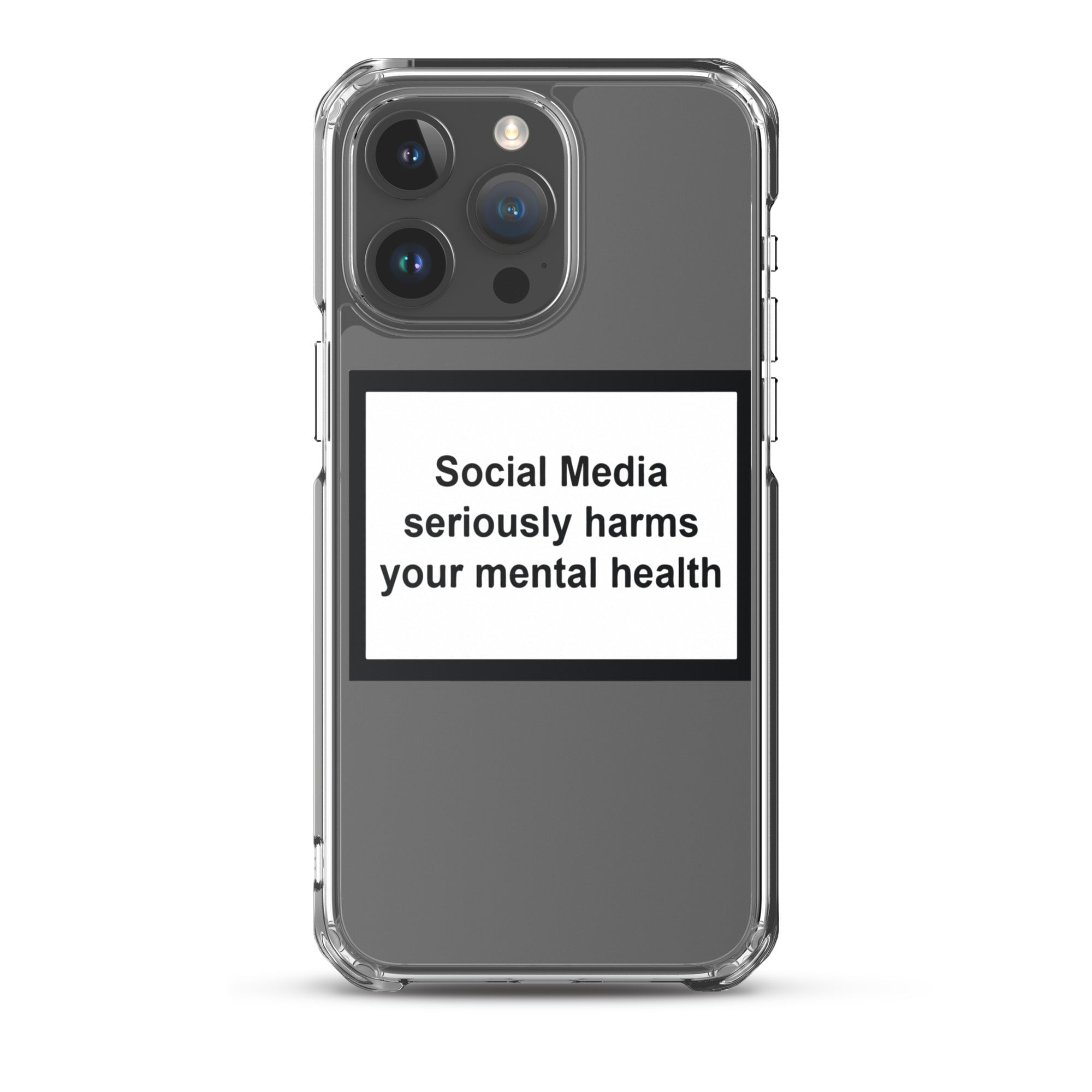 Social Media Harms your mental health iPhone Case Obsessed Global iPhone 15 Pro Max 