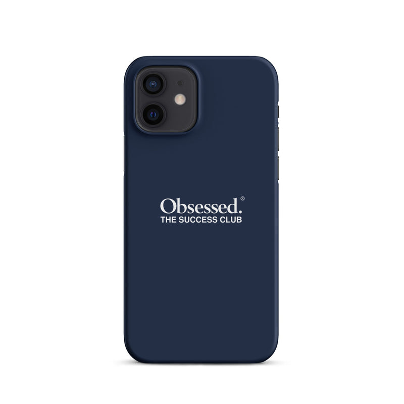 Success Club Navy iPhone Case Obsessed Global iPhone 12 