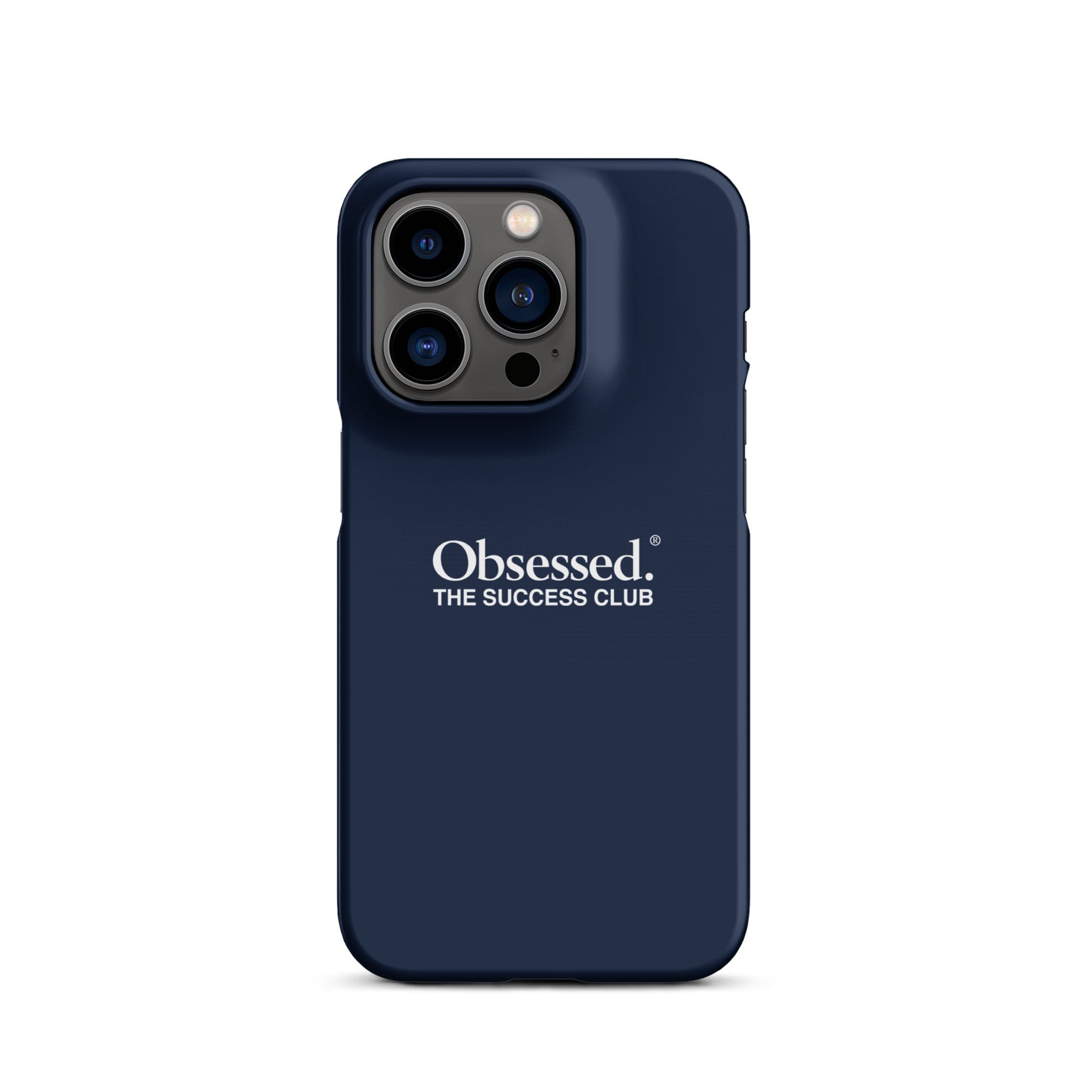 Success Club Navy iPhone Case Obsessed Global iPhone 14 Pro 