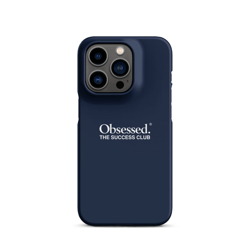 Success Club Navy iPhone Case Obsessed Global iPhone 14 Pro 
