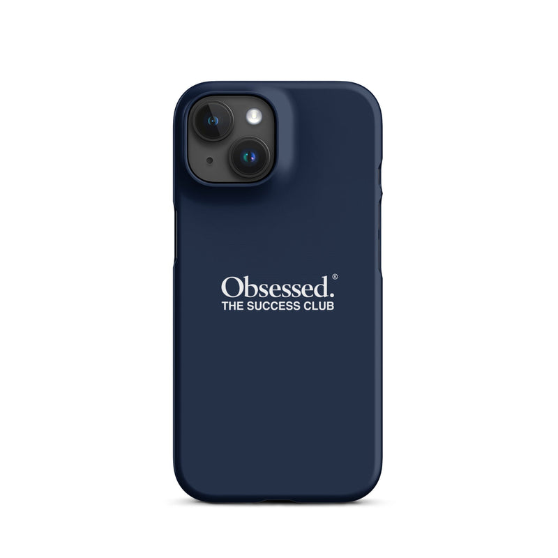 Success Club Navy iPhone Case Obsessed Global iPhone 15 
