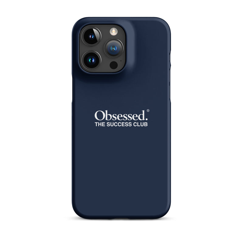 Success Club Navy iPhone Case Obsessed Global iPhone 15 Pro Max 