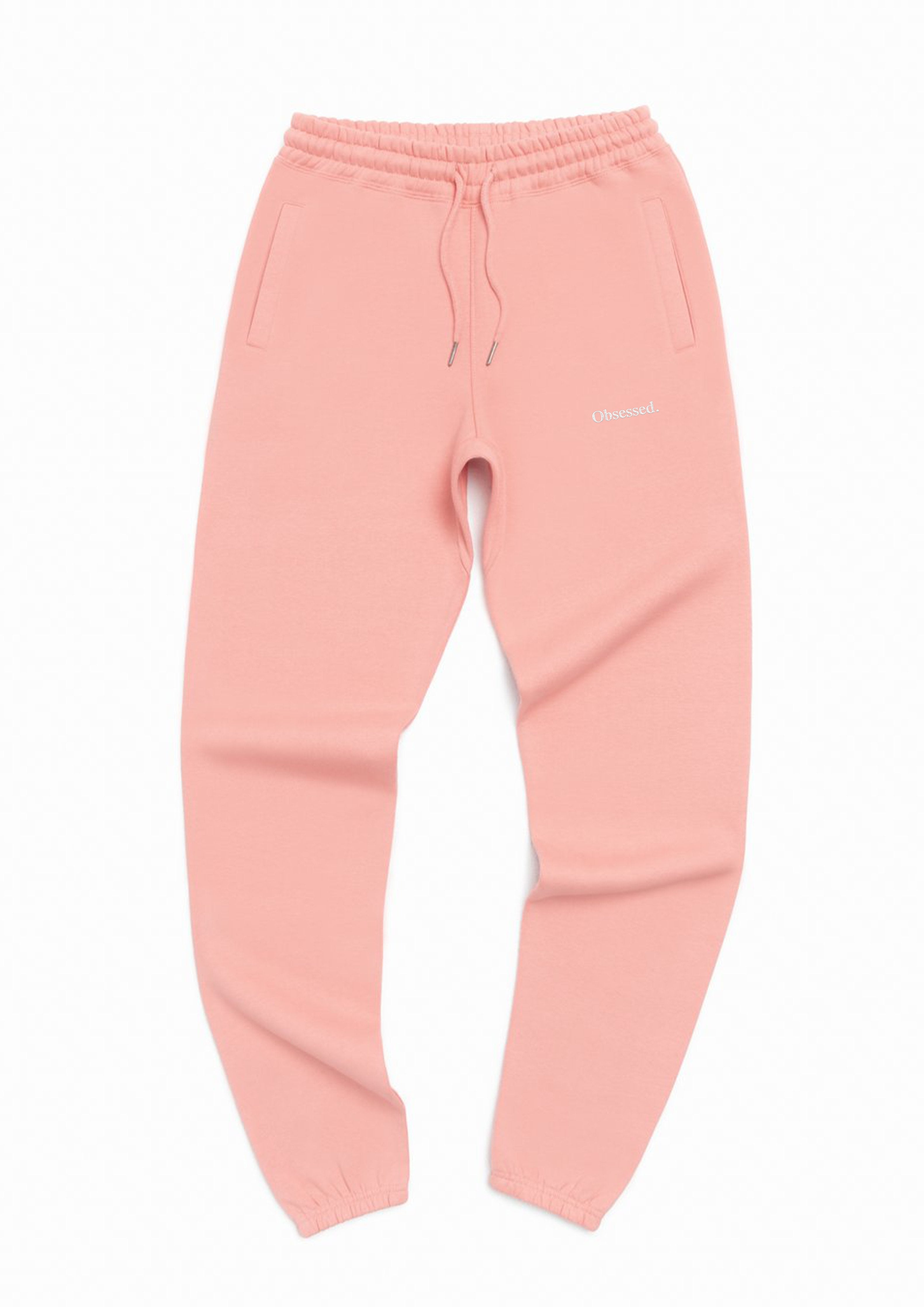 Ultra-soft Organic Cotton Sweatpants Obsessed Global Peach Amber 